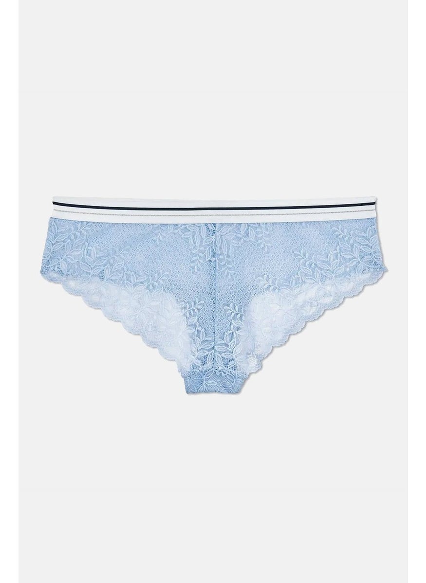 Tchibo Women Lace Hipster Panty, Blue  - Image 2