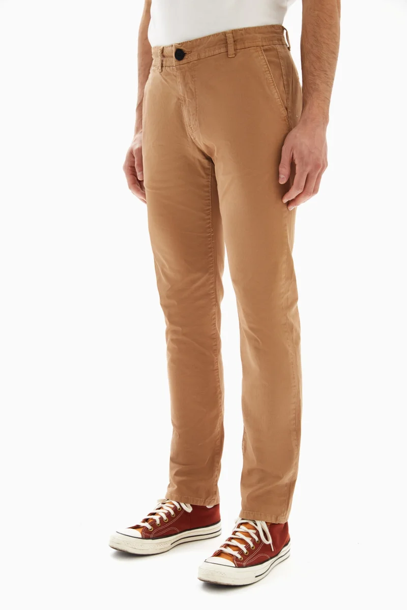 Wecre8 Brown Chinos Slim Trousers By WECRE8