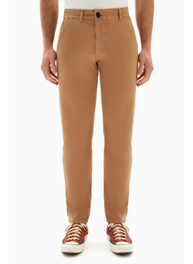 Wecre8 Brown Chinos Slim Trousers