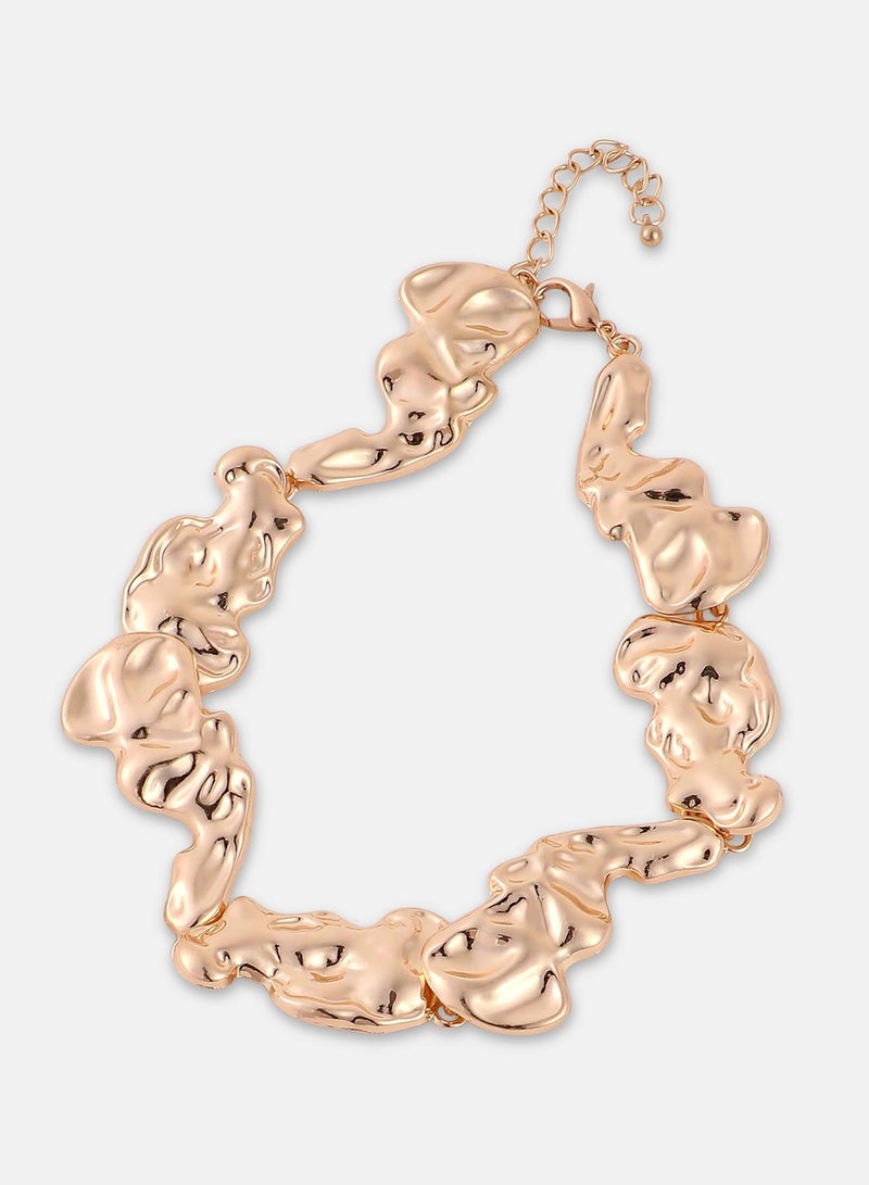 SOHI Molten Shape Necklace - Image 4