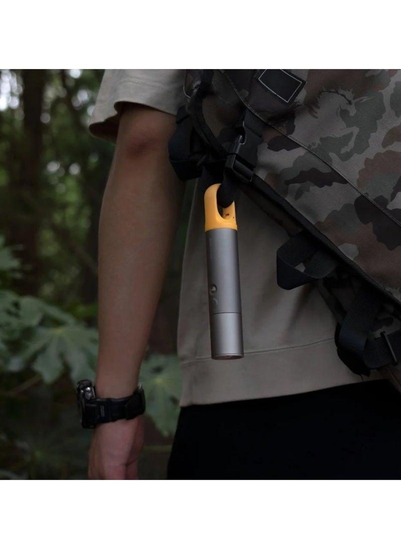 HOTO HOTO Flashlight Lite | Zoomable Torch with 5 Modes (SOS & Strobe) | USB Rechargeable Extremely Bright 1000 Lumen Torch with Diffuser & Portable Carabiner Hook | Flashlight for Camping, Hiking, Emergency  - Image 3