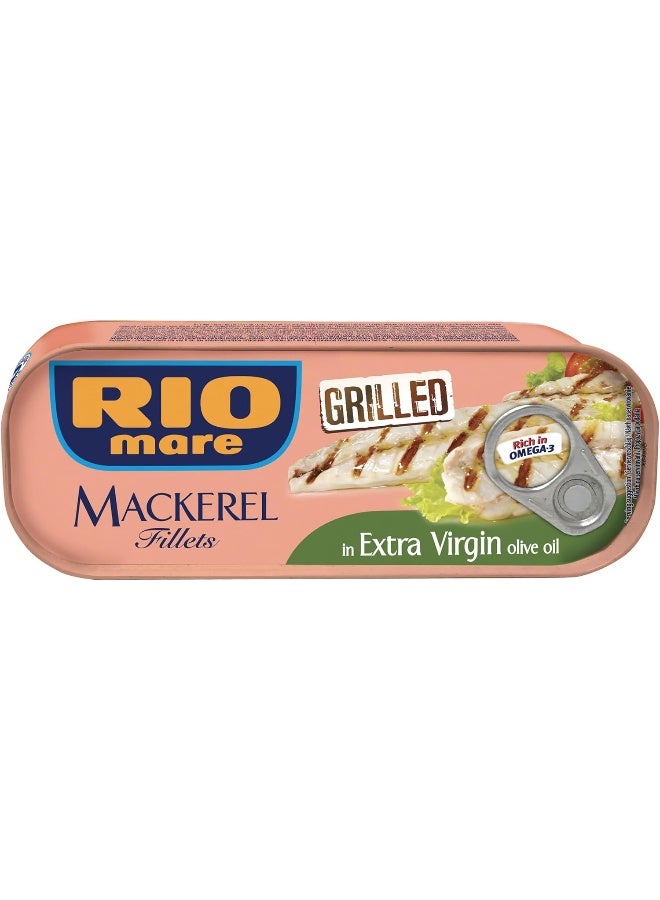 Rio Mare Rio Mare Grilled Mackerel In Extra Virgin Olive Oil, 120 Gm - Image 1