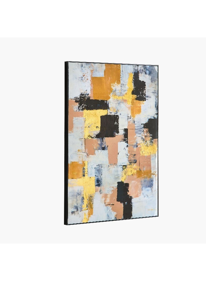 Home Box صورة تجريدية مؤطرة - متعددة الألوان - Image 5