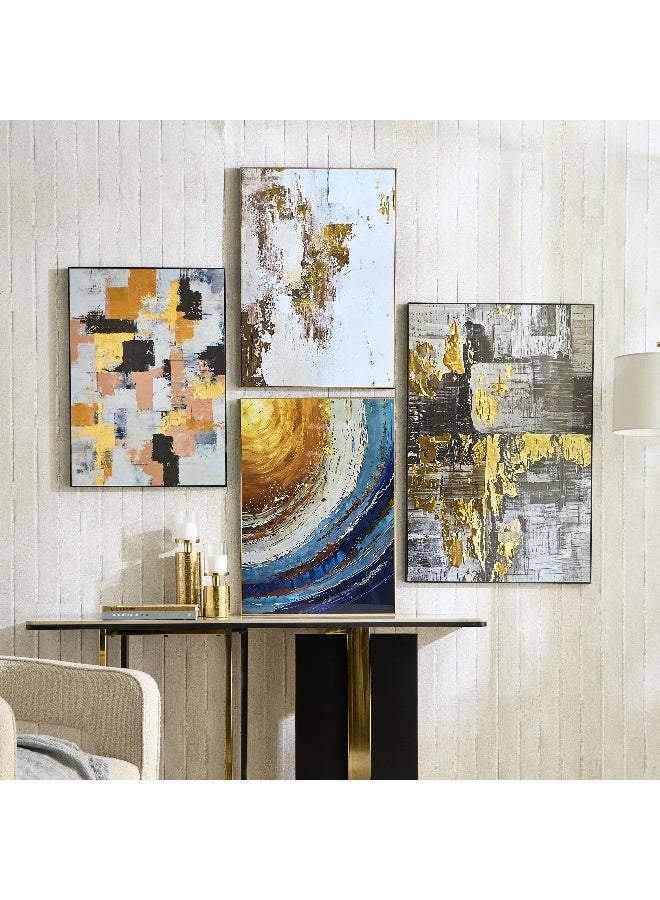 Home Box صورة تجريدية مؤطرة - متعددة الألوان - Image 4