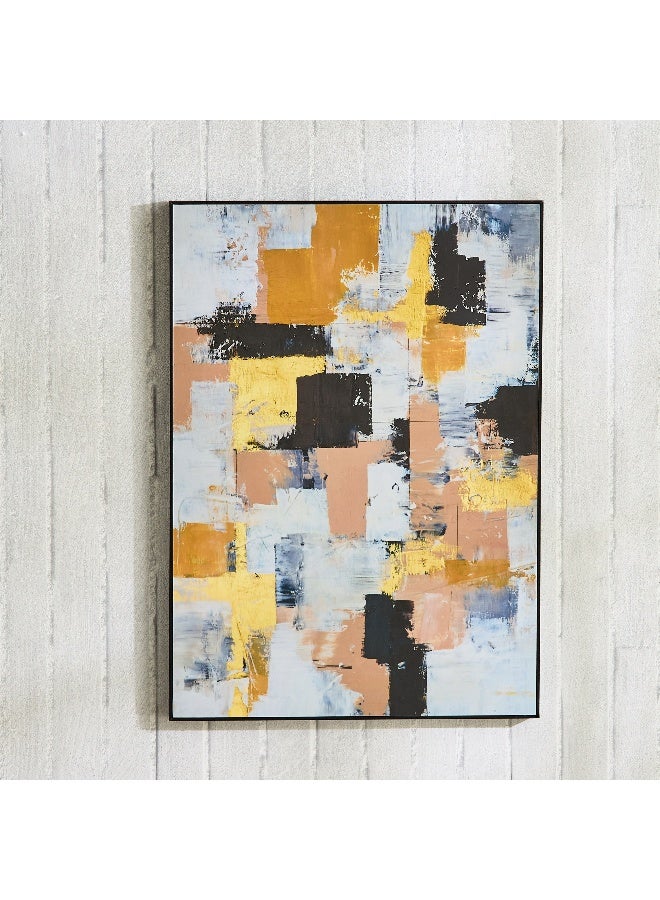 Home Box صورة تجريدية مؤطرة - متعددة الألوان - Image 2
