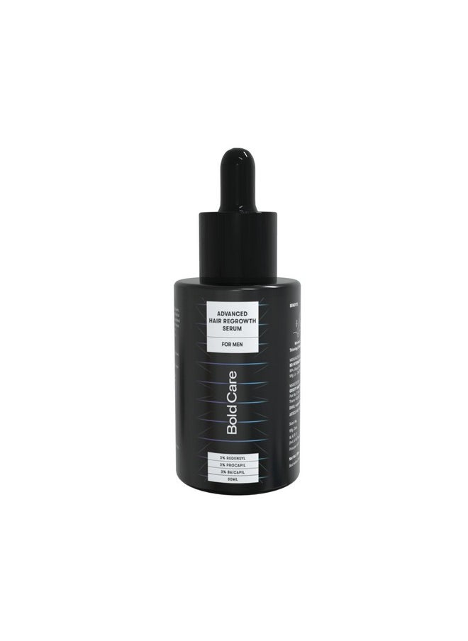 Bold Care Advanced Hair Growth Serum For Men (30 Ml) | 3% Redensyl 3% Procapil 3% Baicapil | Targets Hair Fall | Nourishes Scalp With Natural Alternative  - Image 1