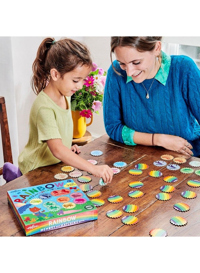 eeboo eBoo Rainbow Memory and Matching Game, 1 EA - Image 4