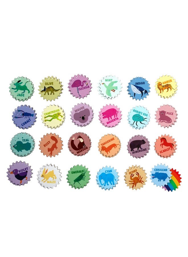 eeboo eBoo Rainbow Memory and Matching Game, 1 EA - Image 3