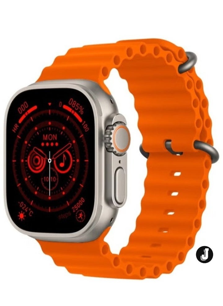 JAJEEK "HW68 Ultra Smart Watch for Men – 49mm HD Screen with Compass & NFC" - Image 1