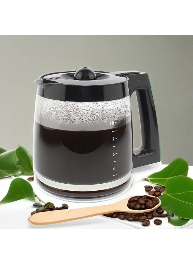 Cestlaive 12-Cup Glass Carafe Pot Replacement, Compatible with Hamilton Coffee Maker Models 46310, 49976, 49966, 49350, 49957, 49954, 49933, 49980A, 49980Z, 49983, 49618, 46300, Part# 990117800 - Image 5