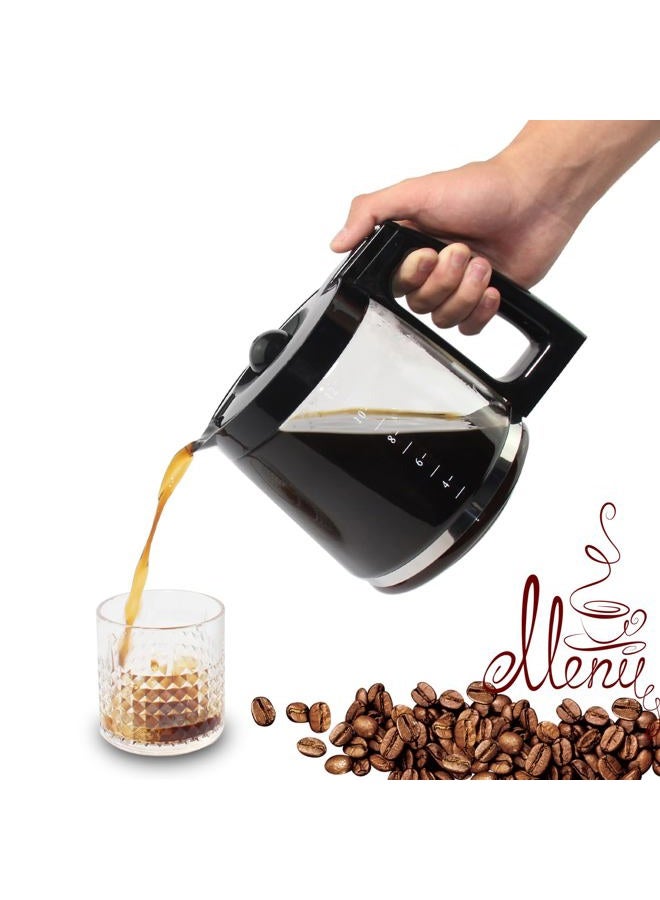 Cestlaive 12-Cup Glass Carafe Pot Replacement, Compatible with Hamilton Coffee Maker Models 46310, 49976, 49966, 49350, 49957, 49954, 49933, 49980A, 49980Z, 49983, 49618, 46300, Part# 990117800 - Image 3