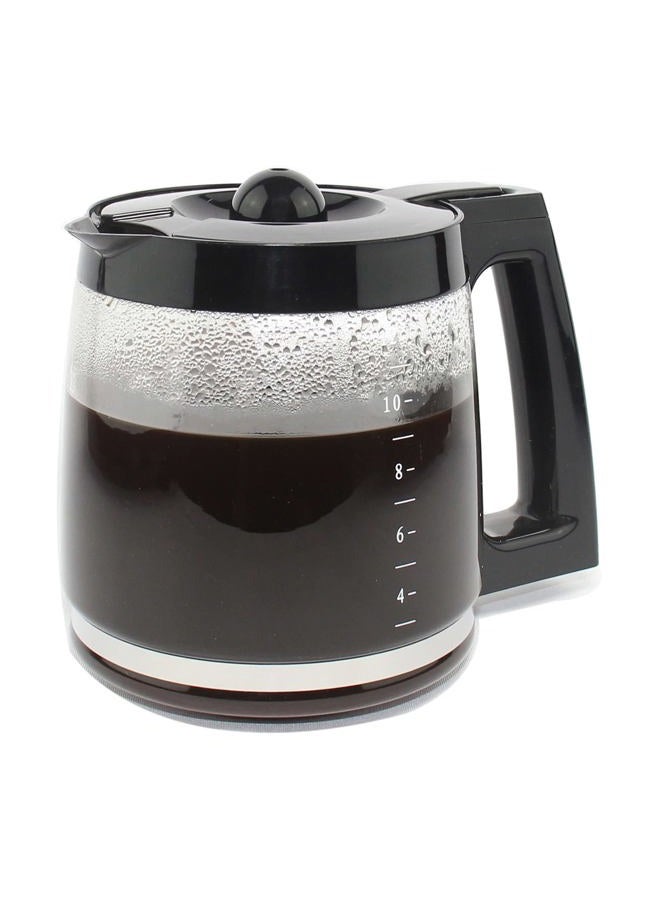 Cestlaive 12-Cup Glass Carafe Pot Replacement, Compatible with Hamilton Coffee Maker Models 46310, 49976, 49966, 49350, 49957, 49954, 49933, 49980A, 49980Z, 49983, 49618, 46300, Part# 990117800 - Image 1