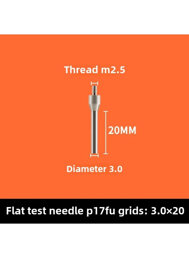 # Dial Indicator Needle Flat Tip Measuring Special-shaped Gauge Needle Curved Gauge Measuring Table. Thousands Of Minutes Meter High-Color:P17 3.0×20MM  - Image 1