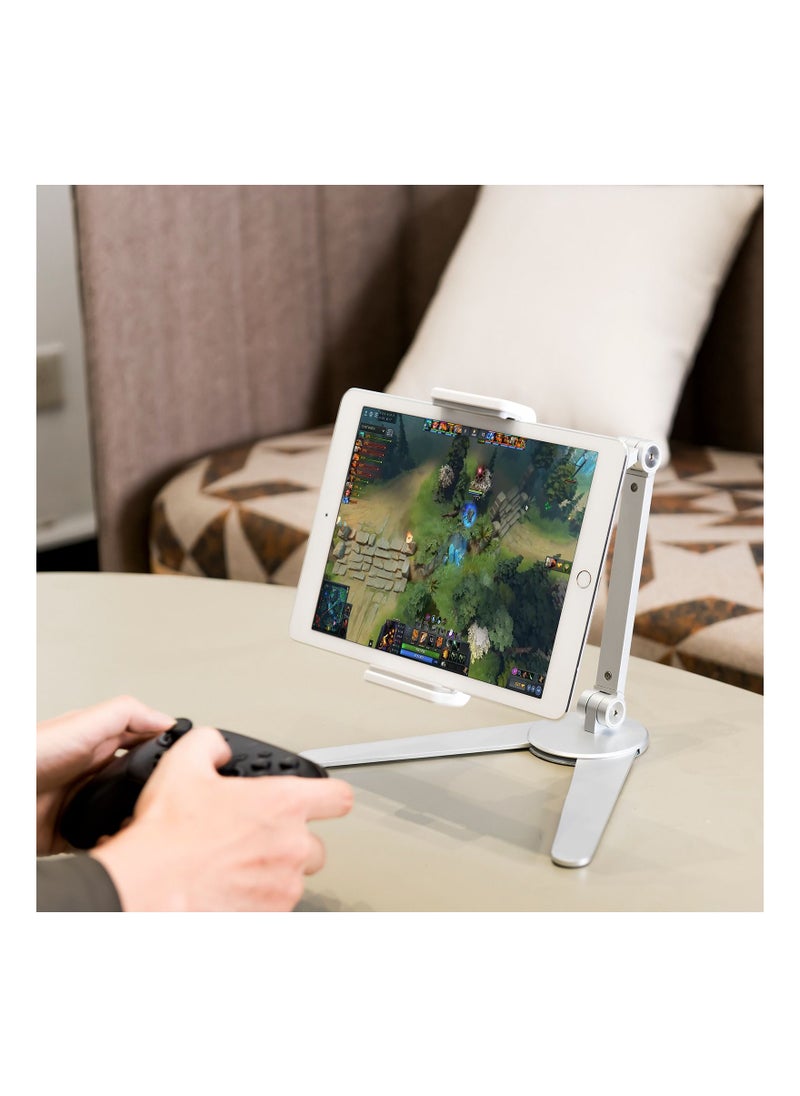 upergo - UPERGO AP-7V Mobile, Tablet - Portable Stand-  upto 13" Tablet - White - Image 1