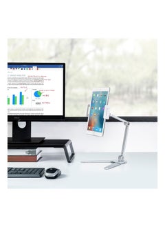 upergo UPERGO AP-7V Mobile, Tablet - Portable Stand-  upto 13" Tablet - White  - Image 5