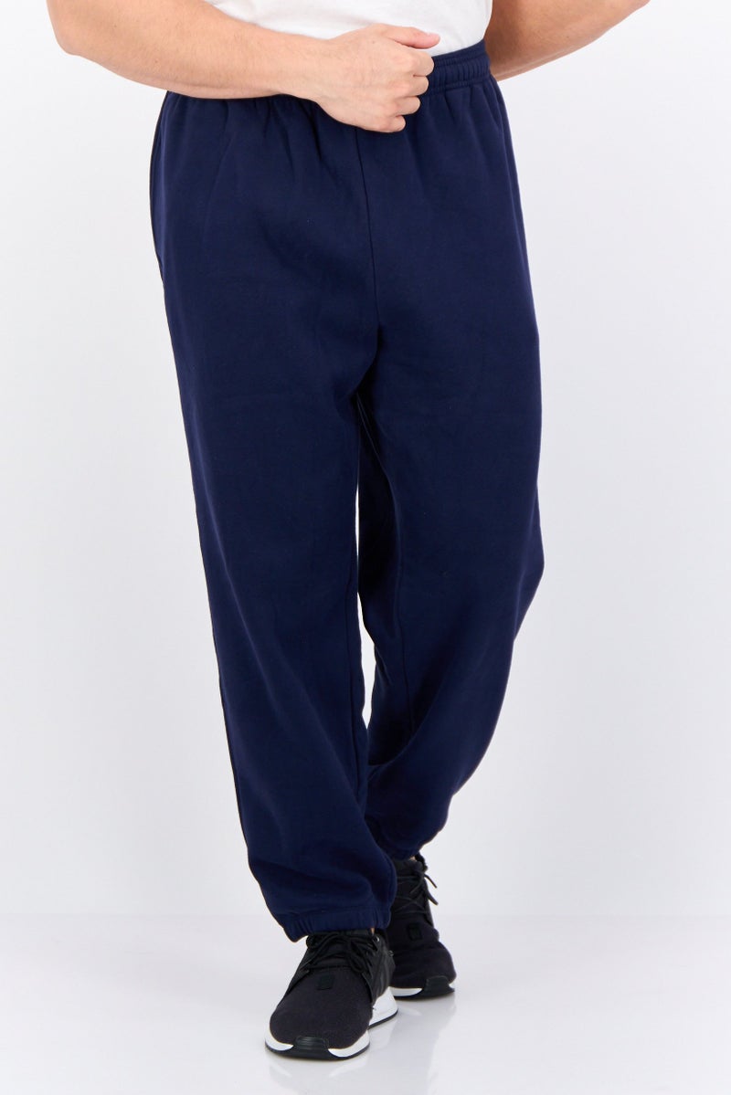 GAP سروال جوجر عادي للرجال، لون أزرق داكن - Image 1