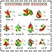 Genuvi Christmas Pop Fidget Toys Bulk Its Christmas Party Favors for Kids 30 Pack Mini Pop Keychain It Stocking Stuffers for Kids Goodie Bag Stuffers Fidgets for Classroom Prizes Student Birthday Party Gifts - Image 4