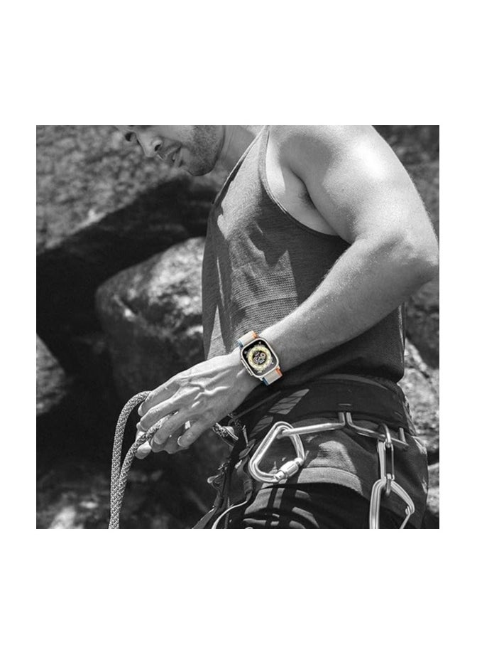 Generic - Trail Loop Strap for Apple Watch Ultra Band 49mm 45mm 44mm 42mm iWatch Ultra Band Men Women, Rugged Sport Strap Soft Nylon Wristband for iWatch Ultra 2 Bands Series 9 8 7 6 5 4 3 2 1 SE - Image 1