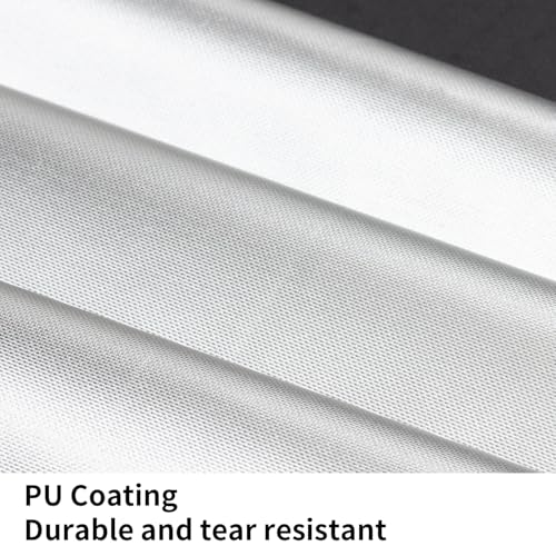 Chuanke Water Softener Cover Outdoor Water Softener Brine Tank Cover with Waterproof Zipper for Outside Units All Weather Protection(64" H x 40" W x 16" D, Black) - Image 5