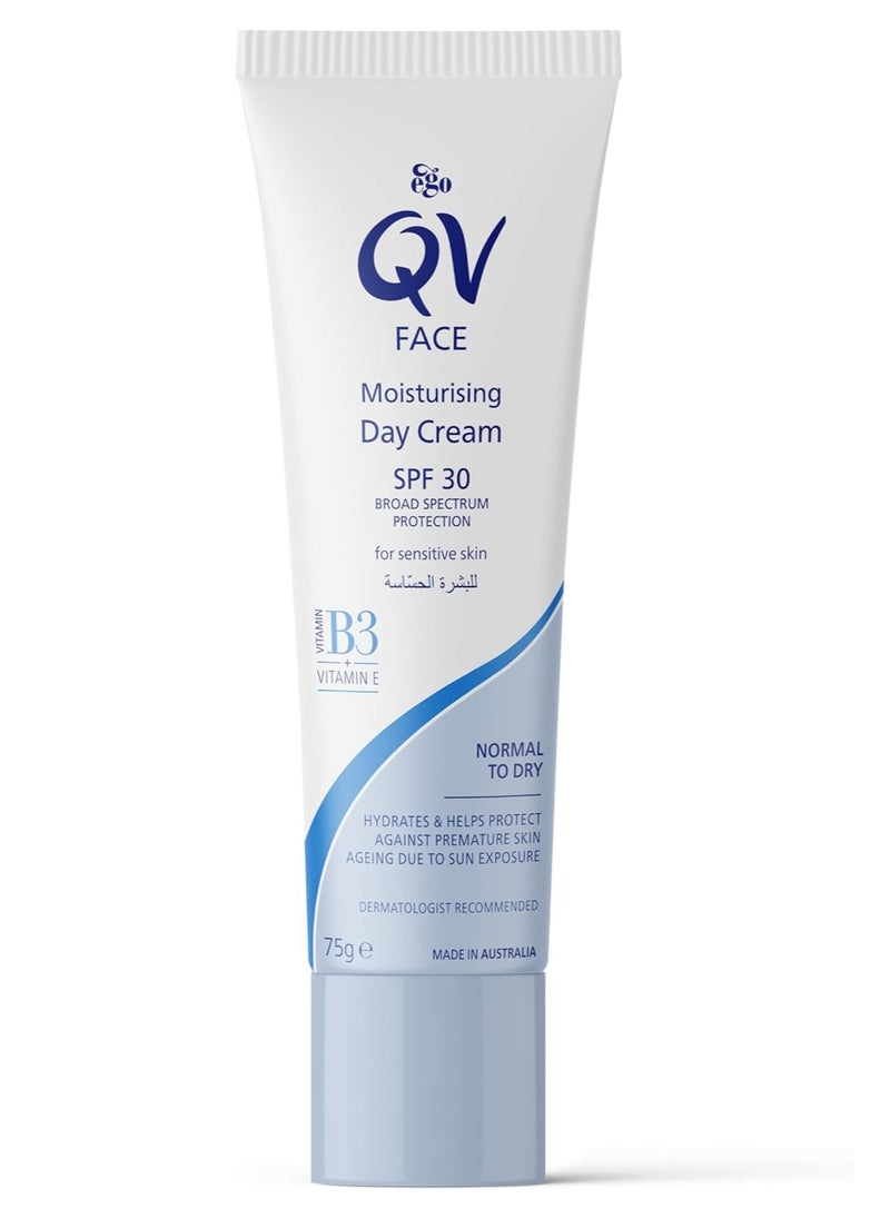 Ego QV Face Moisturizing Day Cream With SPF30 75grams  - Image 1