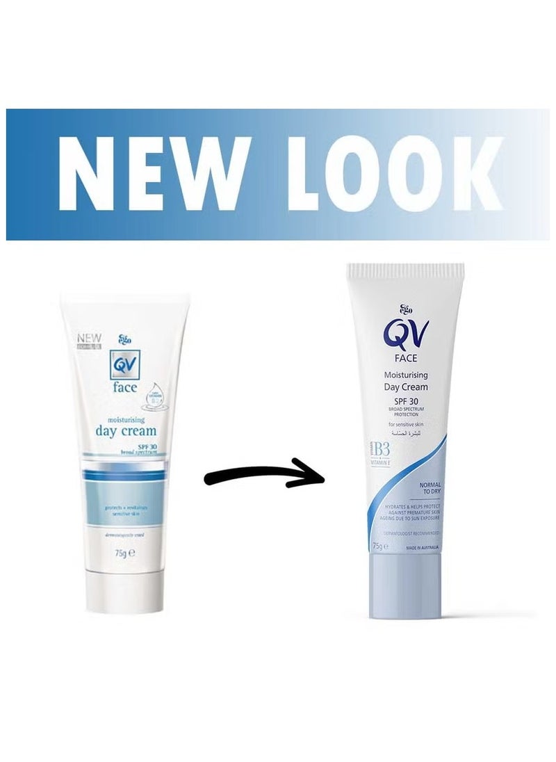 Ego QV Face Moisturizing Day Cream With SPF30 75grams  - Image 2