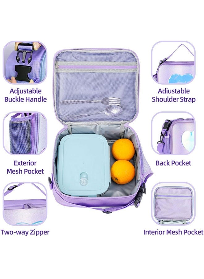 Super ZYouth Kids Insulated Lunch Bag with Adjustable Shoulder Strap, Leakproof Thermal Lunch Tote for Boys and Girls, School, Kindergarten, Picnic and Travel - Image 4
