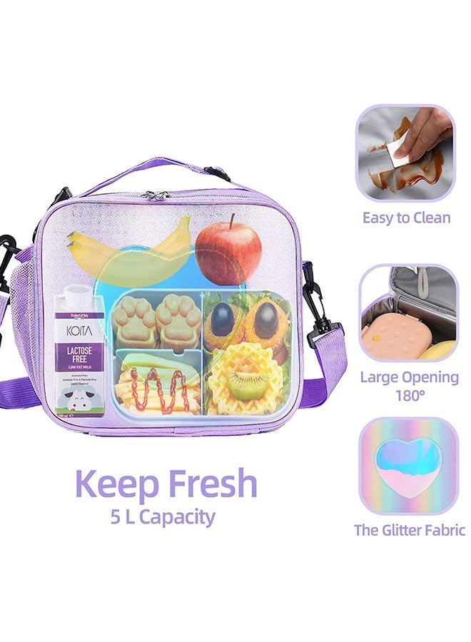 Super ZYouth Kids Insulated Lunch Bag with Adjustable Shoulder Strap, Leakproof Thermal Lunch Tote for Boys and Girls, School, Kindergarten, Picnic and Travel - Image 3