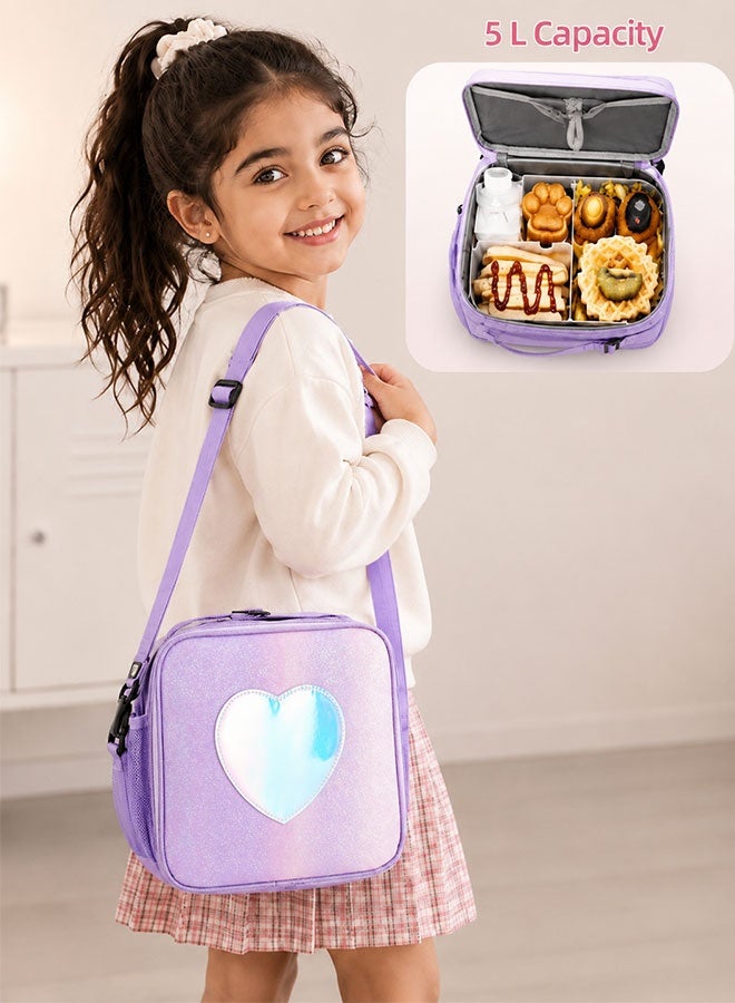 Super ZYouth Kids Insulated Lunch Bag with Adjustable Shoulder Strap, Leakproof Thermal Lunch Tote for Boys and Girls, School, Kindergarten, Picnic and Travel - Image 1