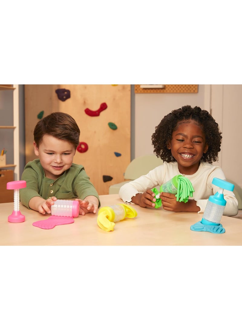 Wonderfactory Never Dry Dough Extruder - Contains 74 ml of Clay, Colourful Modelling Clay, Does Not Dry Out, Gluten-Free and Pleasant Smelling, Creative Toy for Children - Image 4