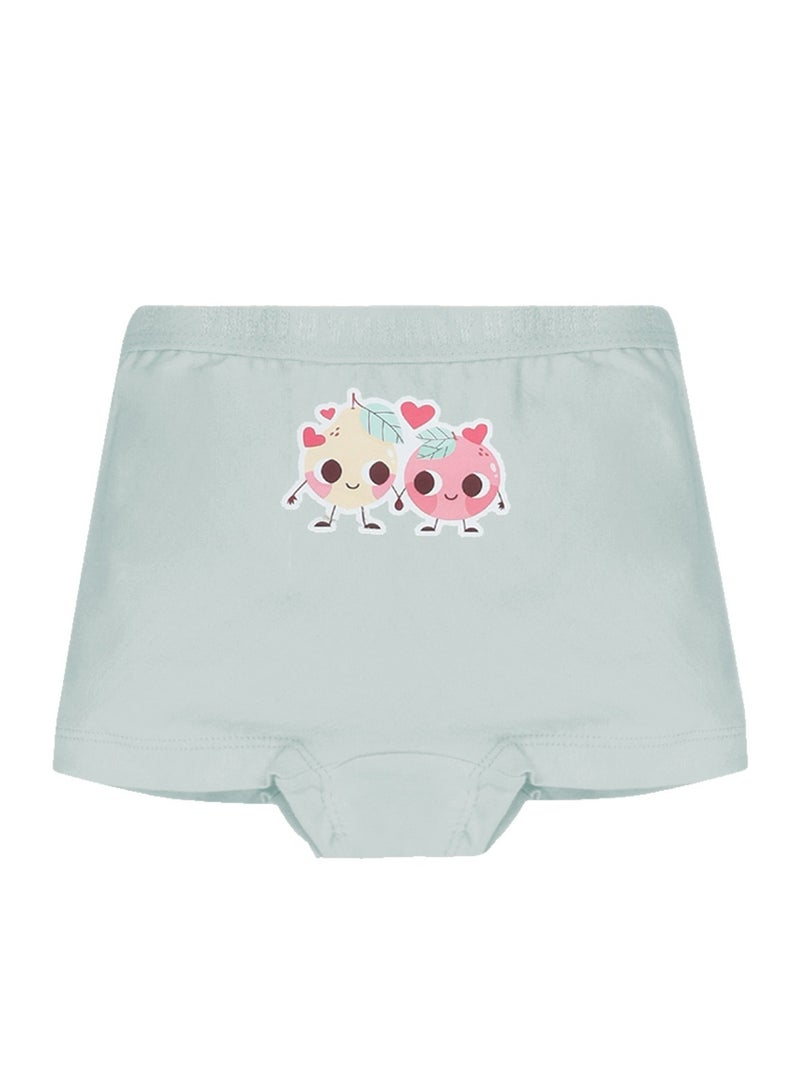 Funny Bunny Pack of 4 Cotton Hot Short Panties Underwear for Girls - Image 2