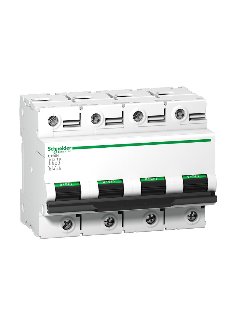 A9N18376 C120N - circuit breaker - 4P - 125A - C curve