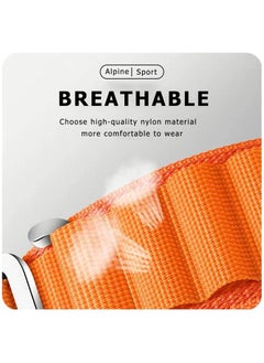 Y&D Nylon Watch Band Compatible with Samsung 5 Pro 45mm / Galaxy 40mm 44mm 4 Classic 42mm 46mm Bands, Woven Sport Strap for Men Women  - Image 3