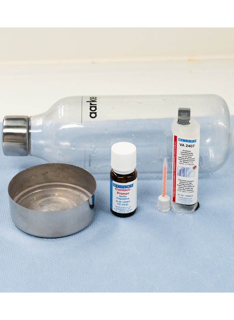 Weicon VA 2407 Cyanoacrylate Adhesive | 50 g | Structural Adhesive | 2C Instant Adhesive Double Syringe, For Plastics and Metal - Image 5