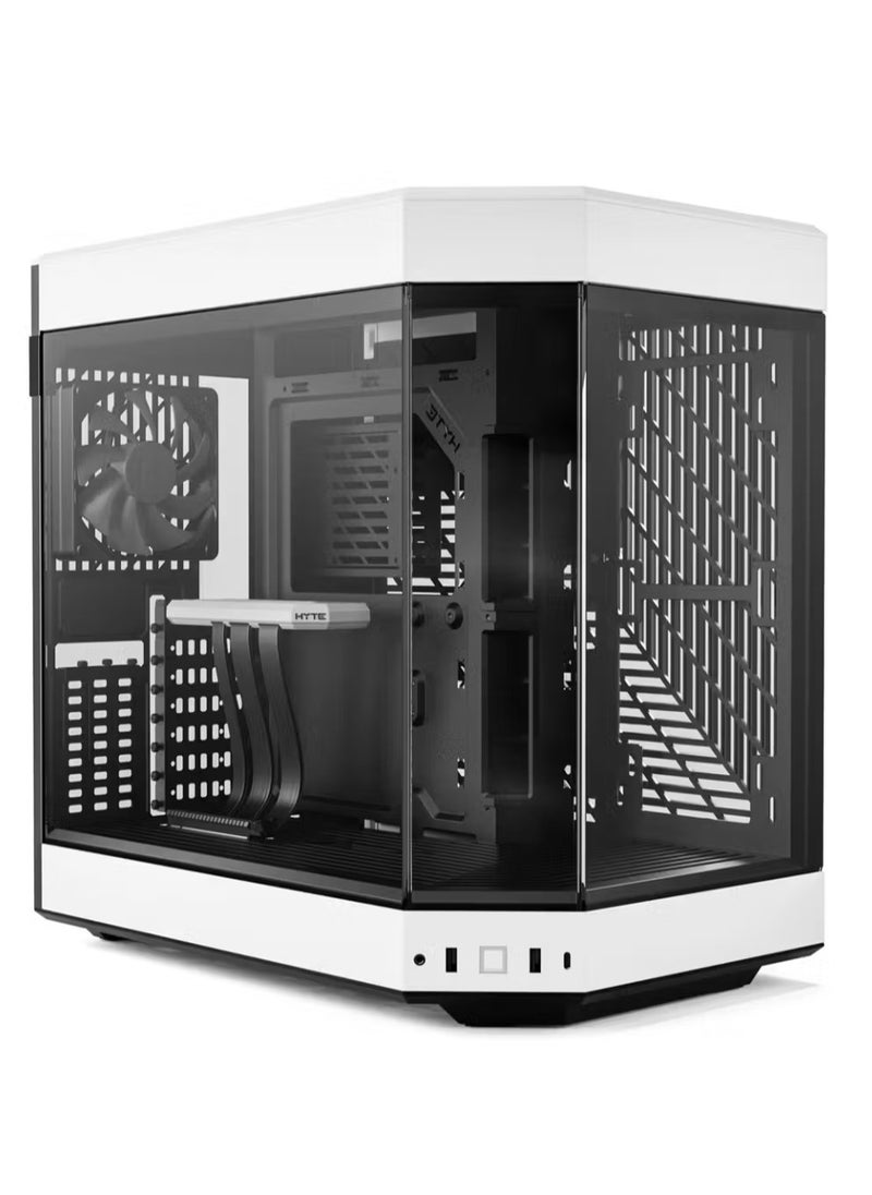 HYTE HYTE Y60 Mid-Tower Modern Aethetic Case - Black & White  - Image 1