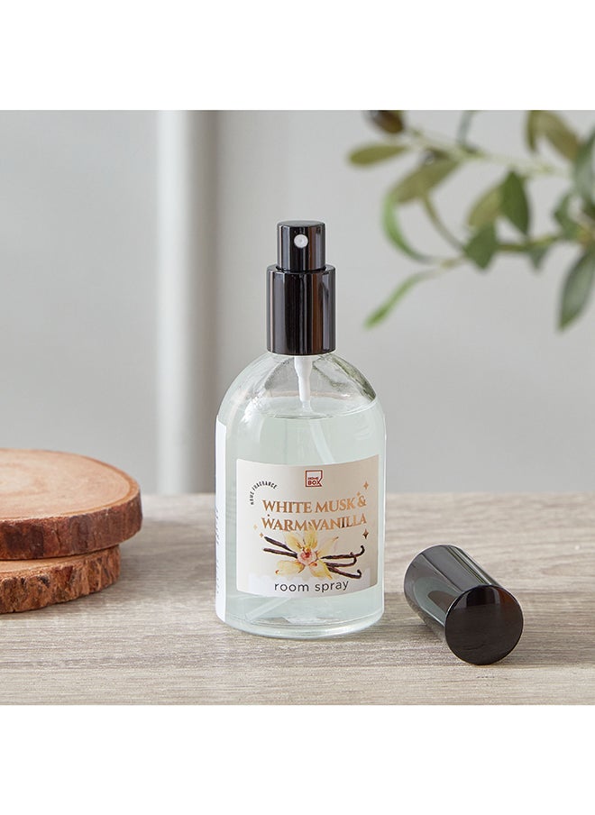 Home Box Qara White Musk and Warm Vanilla Room Spray 100 ml  - Image 2