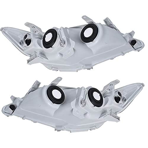 WFLNHB Headlights Assembly Replacement for Toyota Camry SE Style 2012 2013 2014 Projector Headlights Headlamps Chrome Housing Driver and Passenger Side - Image 3