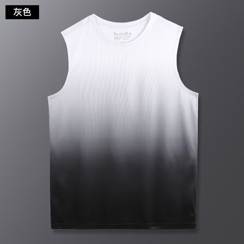 Track And Field Fitness Sports Vest Men'S Summer Marathon Running Sports T-Shirt Casual Loose Track And Field Training Clothing - Image 3