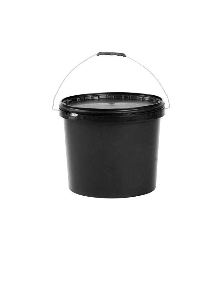 بيورول دلو Beorol ABS بغطاء ومقبض معدني مرن للبناء والبستانيين والهوايات والرسامين (18 لتر) - Image 2