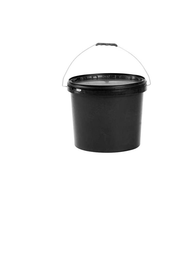 بيورول دلو Beorol ABS بغطاء ومقبض معدني مرن للبناء والبستانيين والهوايات والرسامين (18 لتر) - Image 3