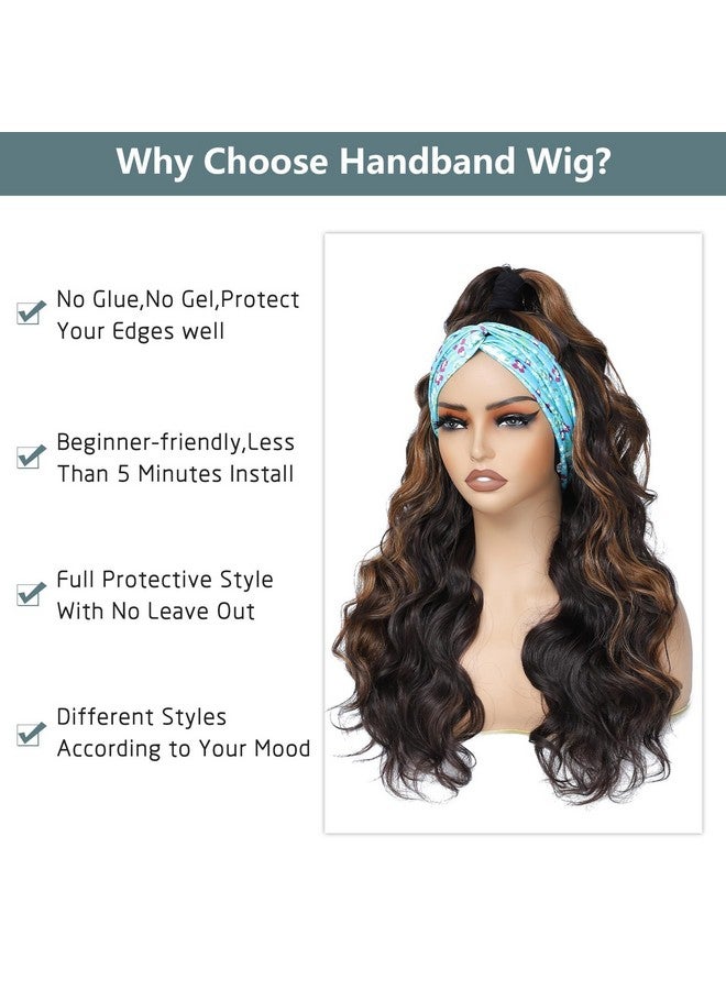 إكس كوكو باروكة شعر مستعار طويل مموج من xccoco للنساء، باروكة شعر مستعار أسود مع تسليط الضوء على أشقر بني، باروكة شعر مستعار بكثافة 200%، يمكن ارتداؤها والذهاب بها بدون غراء، باروكة شعر مستعار صناعي طويل للنساء للاستخدام اليومي في الحفلات - Image 3