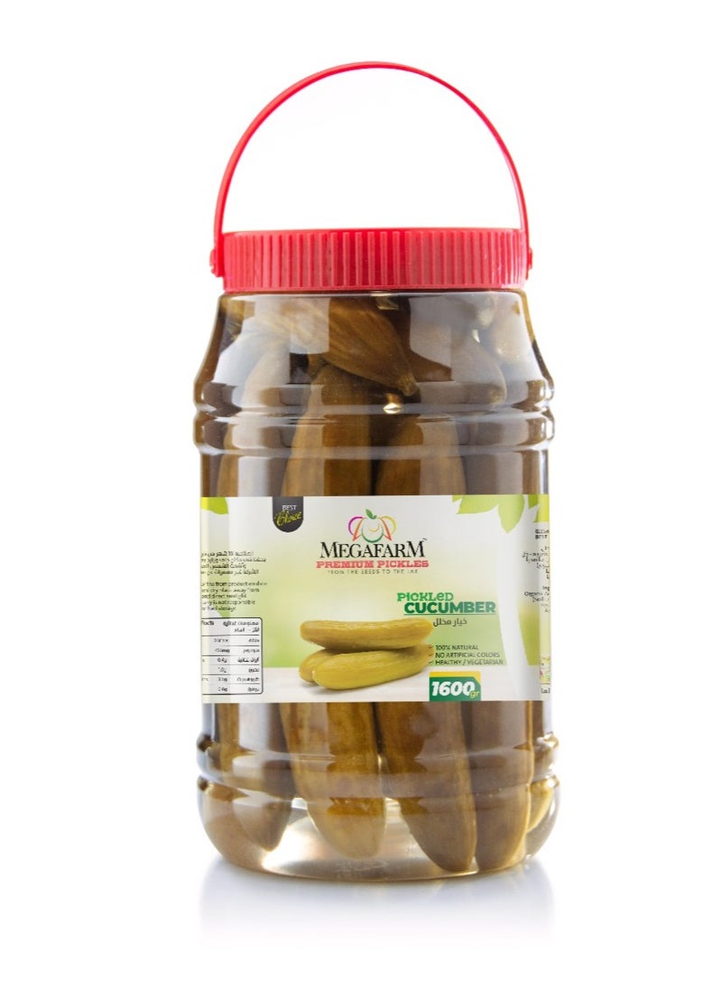 Megafarm Pickled Cucumbers 1.6kg  - Image 1