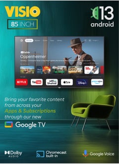 Visio VISIO 85-Inch Google TV | Model 85VSS22G | Smart 4K UHD LED TV with Google Assistant  - Image 1