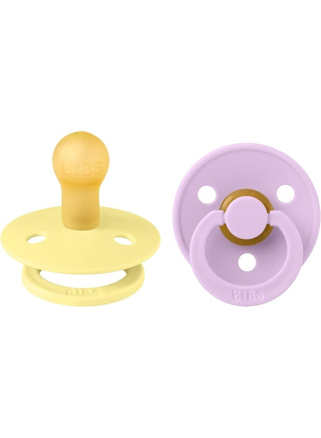 BIBS Pack of 2 Colour Latex S2 Sunshine And Violet Sky - Image 2