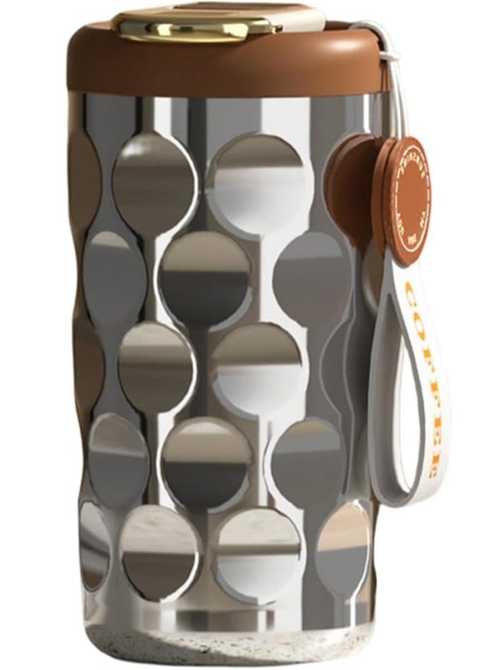 general 410ml Smart Coffee Thermos Cup Stainless Steel Double Wall Vacuum Leak-Proof Office Cup with Lid Temperature Display Water Cup - Image 1