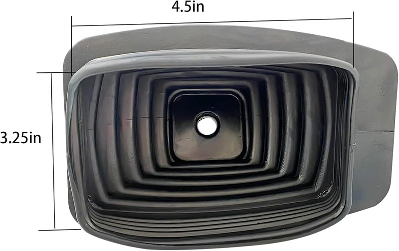 C CLINK Gear Shift Boot with Clamp Replacement for Yamaha Rhino 450 660 700 2004-2013,HISUN Massimo UTV700,MSU500,YS700,QLink,Coleman - Image 3