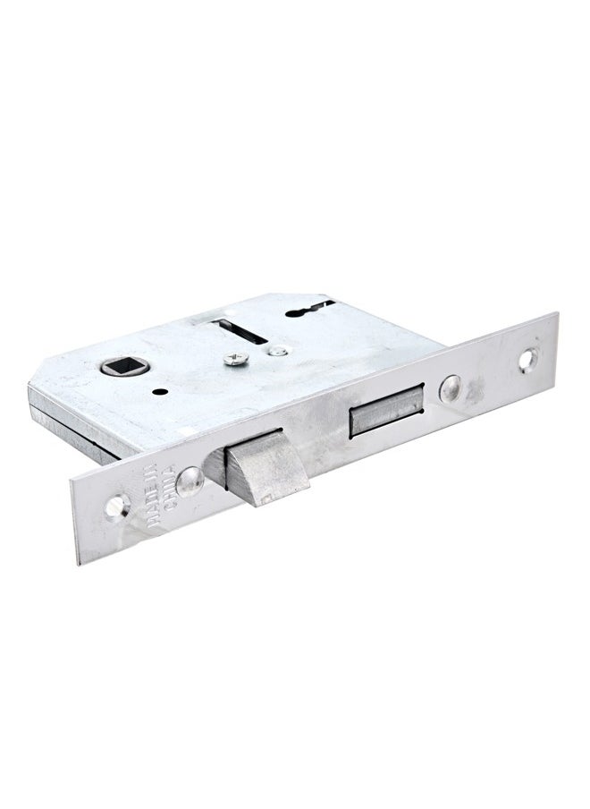 LAWAZIM - Door Handle Set with Mortise Lock - Chrome Finish Easy-to-Install Keyed Entry Handle Kit Durable Security Solution for Residential Office Doors Includes Installation Screws Spindle Accessories - Image 1