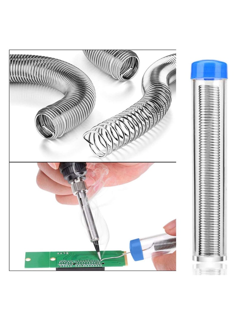 HANDSKIT 220V  Adjustable Temperature Soldering Iron Kit Digital Multimeter Soldering Tips Desoldering Pump Cutter,Welding Repair Tools  - Image 5