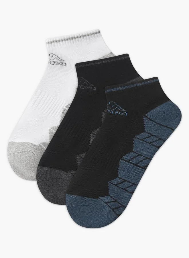 Kappa Kappa Men Socks Ankle Length - Set of 3
