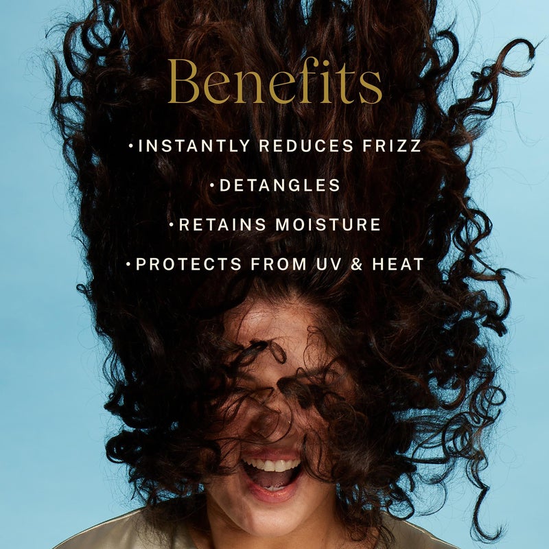 JVN Complete Leave-In Conditioning Mist, Frizz-Free Hydration Spray, UV Protection, Vegan Formula, Sulfate-Free, 5 Fluid Ounces - Image 2