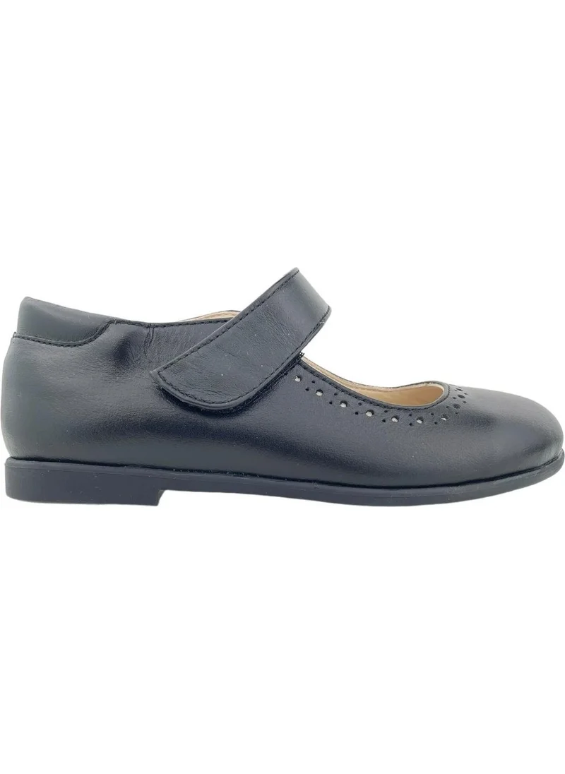 Nubebe Retro Kids School Shoes Black